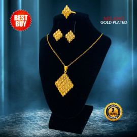 Trust Best Fashionable Gold Plated Necklace Set, B90