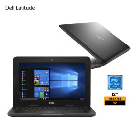 5 In 1 Bundle Offer, Dell Latitude 3180 Laptop 4GB, 64GB, Windows 10, With Laptop Bag, Led Lamb, Mouse, Yellow Bluetooth Headphone, LP3180