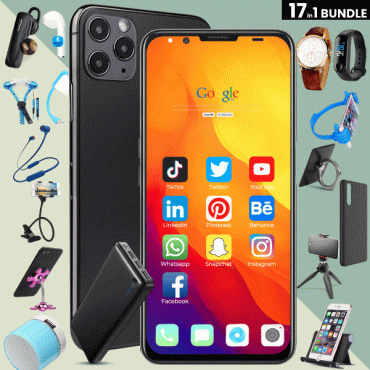 17 In 1 Offer, Vinsoc V21 Smartphone-4G-32GB-4GB-5.5inch-13mp-Powerbank,163 Bluetooth,Yazol Watch,Single I7,C200 Headset,Bed Holder, Stand, Selfi Stand, Zipper,Led Watch,Ring Holder,Ok Stand, Speaker,Selfi,MP3,Cover, V21