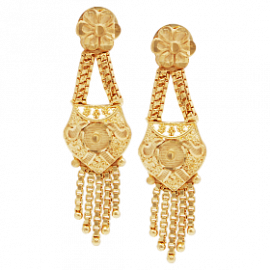 Nilanjan Arts 22K Gold Plated Handmade Fancy Necklace Set Multi-Design, DC230