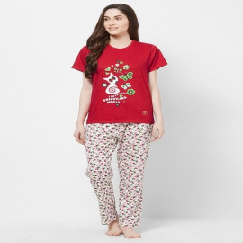 Cotton 4 Set Pajama T Shirt Designer Nightwear, M73