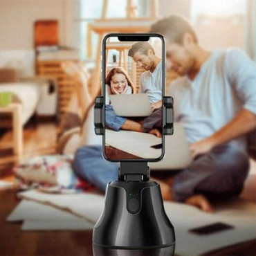 Smart Portable All-in-one Face Track Selfie Stick with 360 Degree Rotation for Automatic Face Detection or Object Tracking, C360