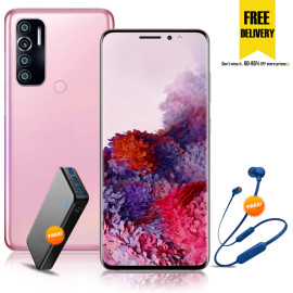 3 In 1 Bundle Offer, K Mouse S21 Martphone,4g -32gb - 4gb - 5.5'inch - 13mp & 13mp 20000mah Power Bank With 3 Usb Port With , C200 Bluetooth Headset With Micro Sd Support & Fm Radio, S21