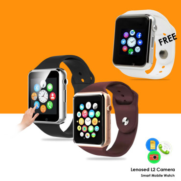 Buy 2 Get 1 Free, Lenosed L2 Camera Smart Mobile Watch, A2
