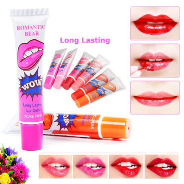 6 Pcs Magic Lip Tattoo Long Lasting Wow Lipstick Peel Off waterproof Lipstick, LP20