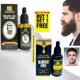 Buy 1 Get 1 Free, Netro 30 ML Natural Organic Beard & Hair Growth Oil, Netro 30 ML Natural Organic Beard Oil, BH38