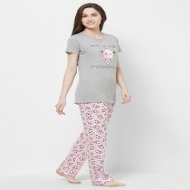 Cotton 4 Set Pajama T Shirt Designer Nightwear, M73
