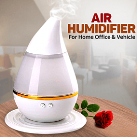 TF Fine Mist Air Humidifier For Home, Office & Vehicle